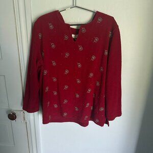 Red C.D. Daniels 1x Sweater